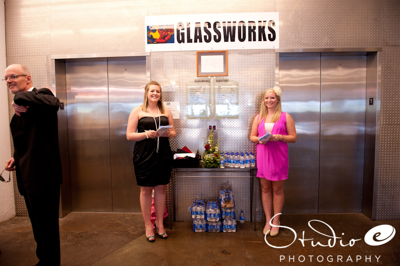 Glassworks wedding Louisville