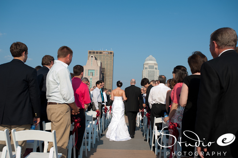 Glassworks wedding Louisville