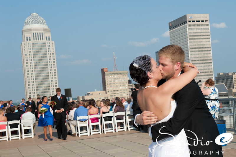 Glassworks wedding Louisville