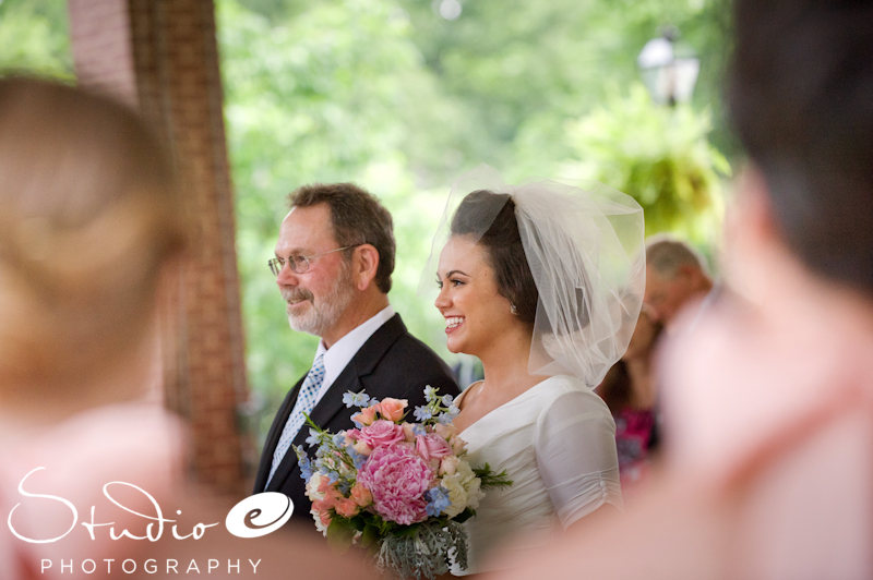 My Old Kentucky Home wedding bride