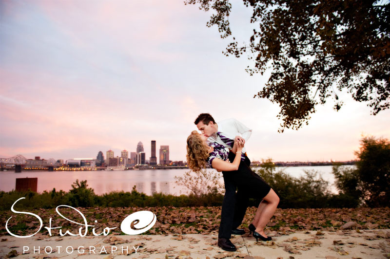 Louisville Engagement waterfront