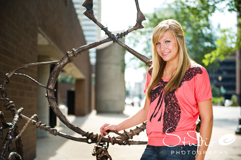 Louisville High School Senior Portrait Photography Studio