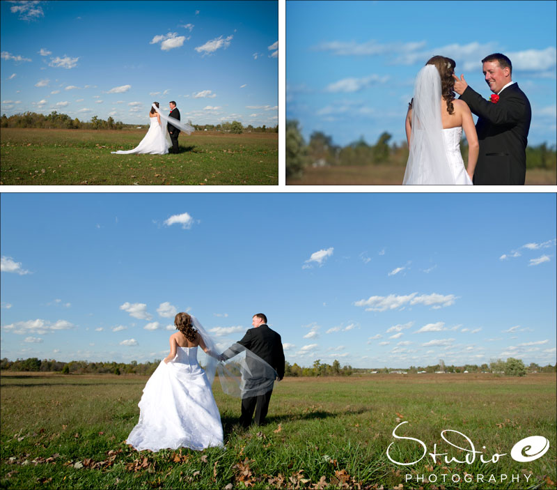 Louisville Wedding Bride and Groom First Look