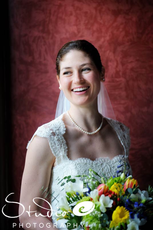 Bridal Portraits at the Cathedral of the Assumption Louisville Wedding