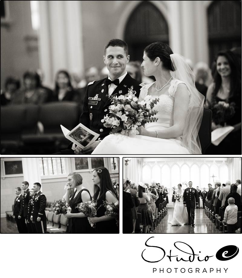 Wedding Ceremony at the Cathedral of the Assumption Louisville Wedding