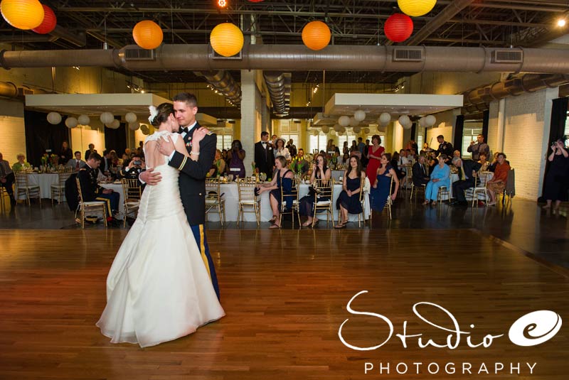 First Dance at Louisville Wedding at the Frazier Museum