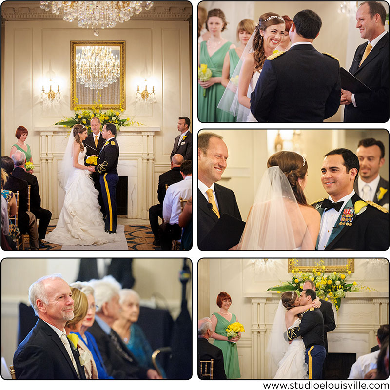 Wedding Ceremony at the Seelbach in Louisville