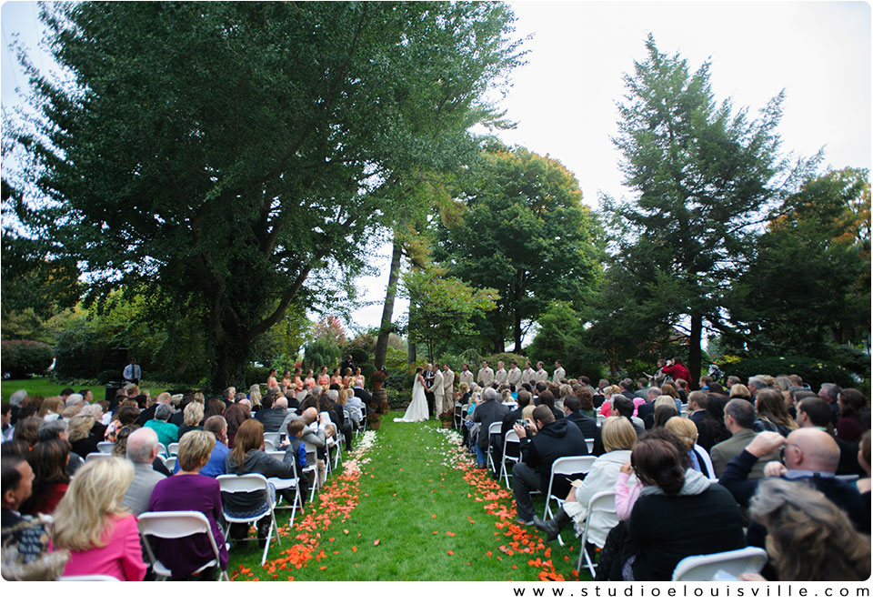 Wedding at the Gardens at Ray-Eden