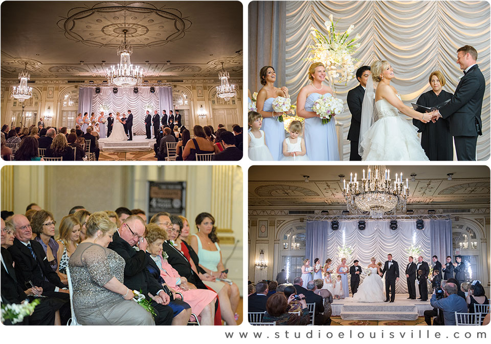 Wedding Ceremony at the Brown Hotel