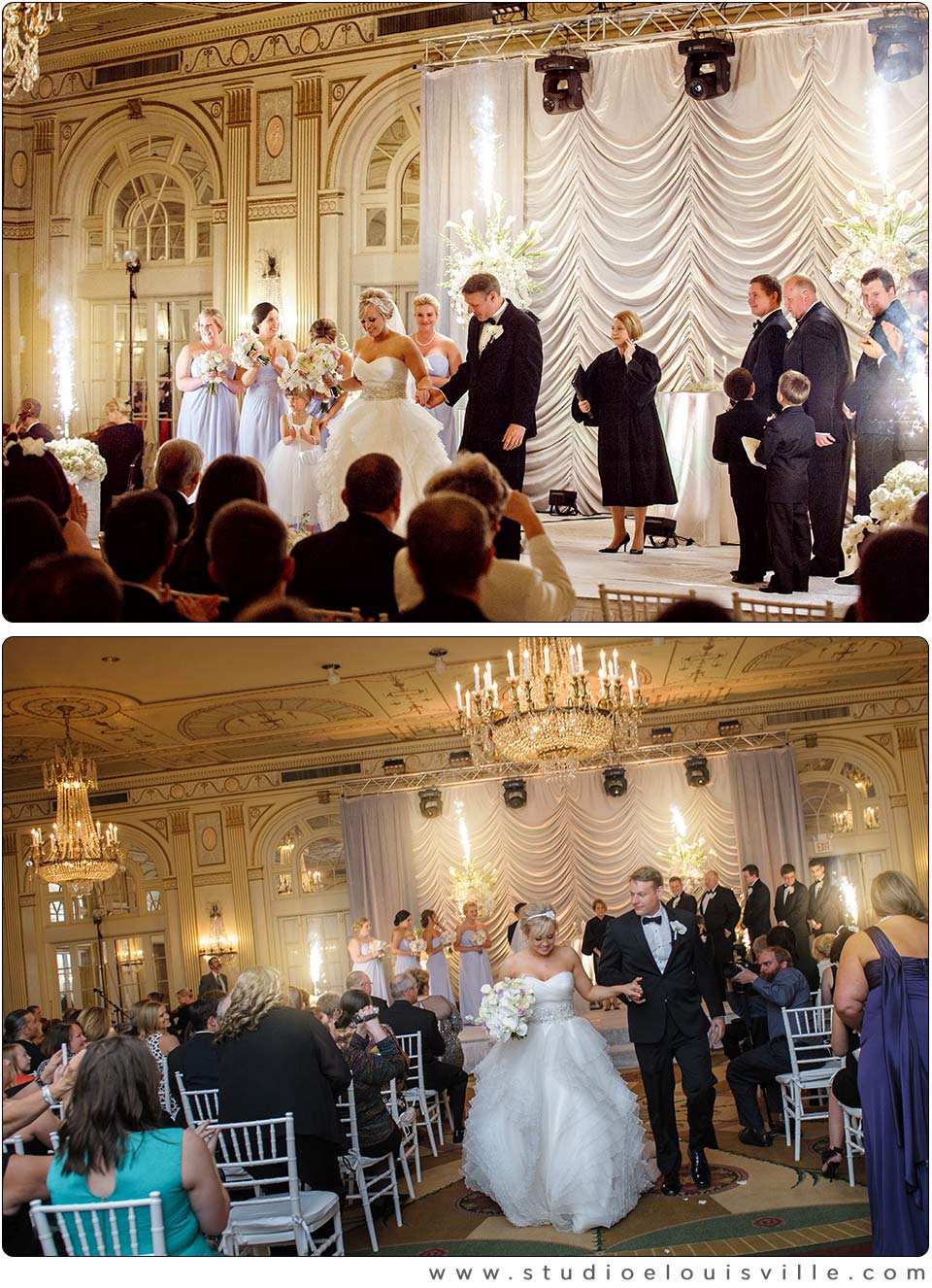 Explosive Wedding Ceremony at the Brown Hotel!